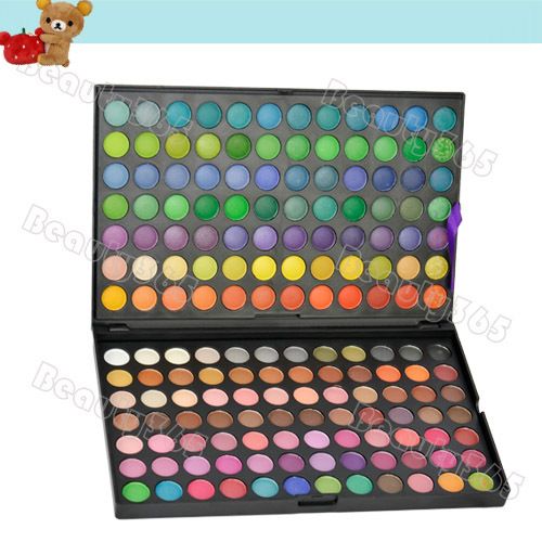 Paleta de sombras ( prova d'água ) 168 cores